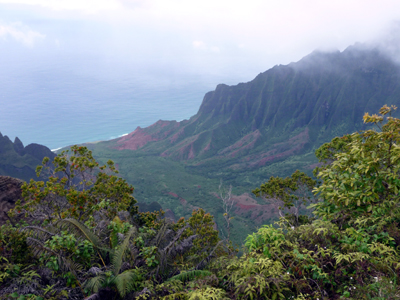 Na Pali Coast.  Photo by Gina Nichol.