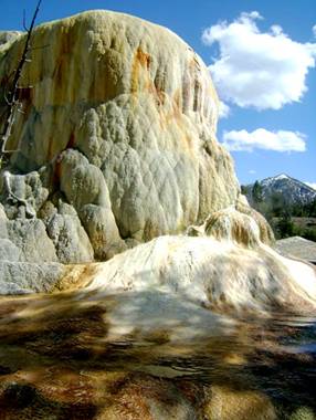 Hot Springs at Yellowstone.