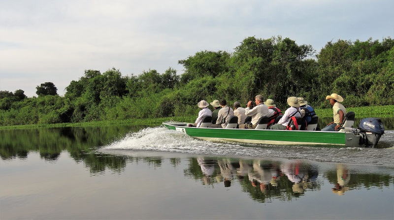 Rio Claro boat ride. Photo © Gina Nichol.